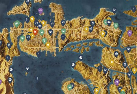 assassin's creed origins locations.